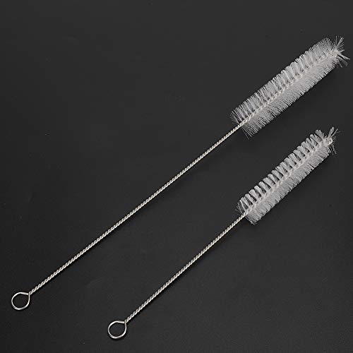 ZJchao Edelstahlrohrreinigungsbürste Set, Easy Fish Tank Filter Pump Rohrreiniger mit Haken für Aquarium, Flaschen, 20,4 cm und 29,4 cm ZJchao Edelstahlrohrreinigungsbürste Set, Easy Fish Tank Filter Pump Rohrreiniger mit Haken für Aquarium, Flaschen, 20,4 cm und 29,4 cm von ZJchao