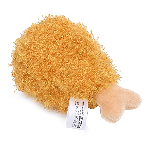 ZJchao Hühnerbeine, Plüschhund -Spielzeug Quietschbar Quietschende Plüschspielzeug Quietschende Hühnchenhund -Hundespielzeug Gefülltes Hühnchen Schlagzeug Spielzeughundspielzeug für Welpen Kleine ZJchao Hühnerbeine, Plüschhund -Spielzeug Quietschbar Quietschende Plüschspielzeug Quietschende Hühnchenhund -Hundespielzeug Gefülltes Hühnchen Schlagzeug Spielzeughundspielzeug für Welpen Kleine von ZJchao
