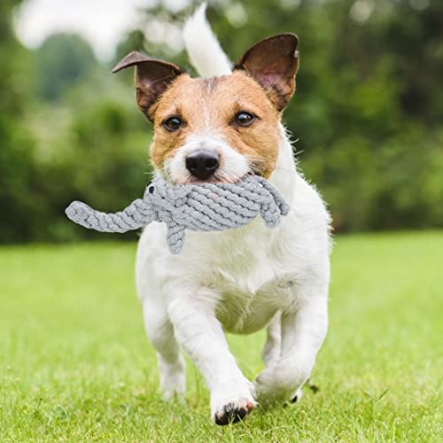 ZJchao Hundespielzeug für Aggressive Kauen, Unzerstörbarer Hund Kau -Spielzeug Hunde Seile Spielzeug Haustier Baumwollseil Beißen (Typ B) von ZJchao