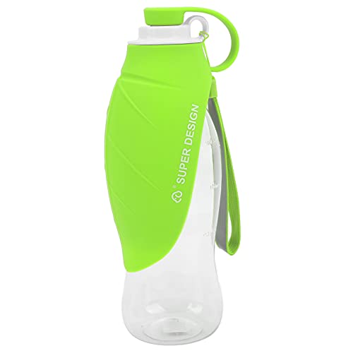Hundwasserflasche, Haustier Wasserspender Futtermittelbehälter mit Trinkfutterbehörde Hundebecher Hundewasserflasche für Welpen, Katzen, Hamster, Kaninchen und Andere Kleine von ZJchao