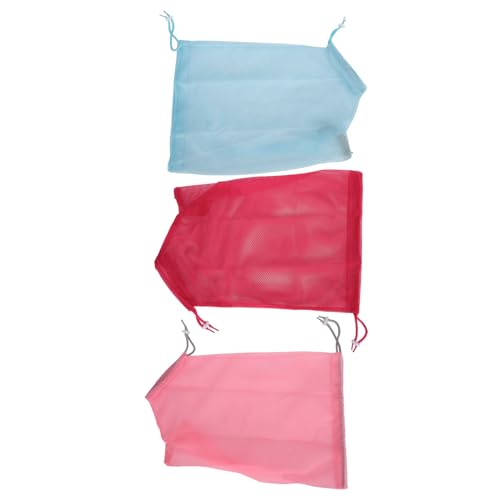 ZJchao Katzenbadetasche, Katzenpflege -Beutel Hundehügel für Nagelkürzung Atmungsaktive Katze Pfeife Waschmaschine Mesh Bad Bade Polyester Weicher Katze Waschbeutel (Blau + Rose Rot + Pink) von ZJchao