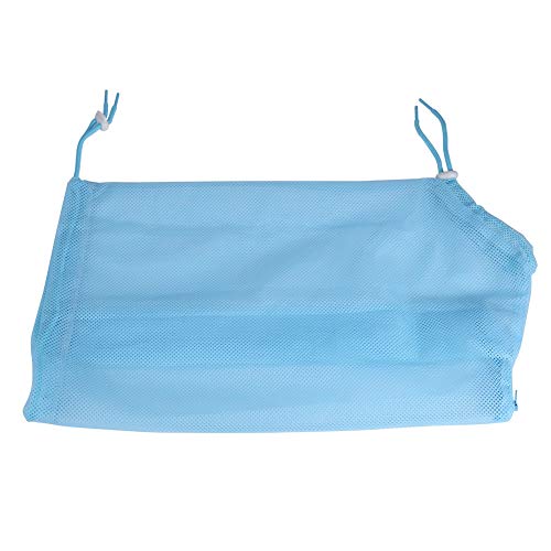 ZJchao Katzenbadetasche, Multi Funktionaler Haustierkatze Mesh Pflegebeutel Katzen Duschbeutel Katzenbeutel Zum Nagelkreis mit Anti -Biss -Kratzer für Badnägel Schneiden Reinigung (Himmelblau) von ZJchao