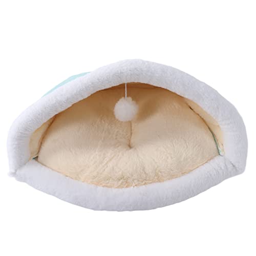 ZJchao Katzenbetthöhle, Hundezeltbett, Niedliches Katzenhöhlenbett, Versteck für den Innenbereich, Katzenhöhle, Katzen, Waschbar, Abgedeckt, Gemütlich, Weich, Wärmend, Kuschelbett, ZJchao Katzenbetthöhle, Hundezeltbett, Niedliches Katzenhöhlenbett, Versteck für den Innenbereich, Katzenhöhle, Katzen, Waschbar, Abgedeckt, Gemütlich, Weich, Wärmend, Kuschelbett, von ZJchao