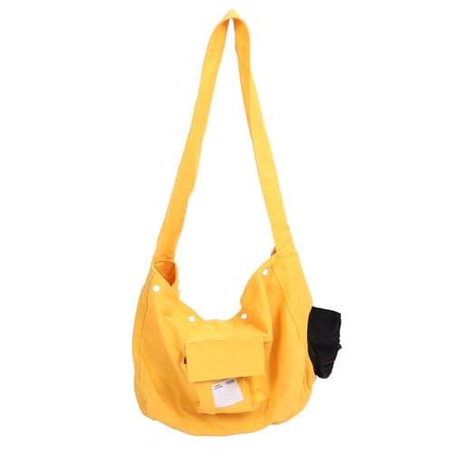 ZJchao Katzenträgerbeutel, Atmungsaktueller Schulter -Schulter -Messenger -Tasche Tragbarer Reisen Sicheres Haustier Schlinge Occine Dog Sling Träger Welpe Schlinge für Kleine Hunde von ZJchao