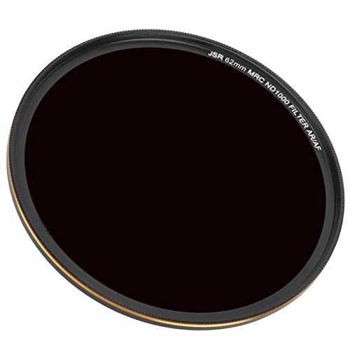ZJchao ND -Filter, Objektivfilter Optisches Glas ND -Filter mit Hoher Leistung für die Kamera (62 mm (JSR-5189-01)) von ZJchao