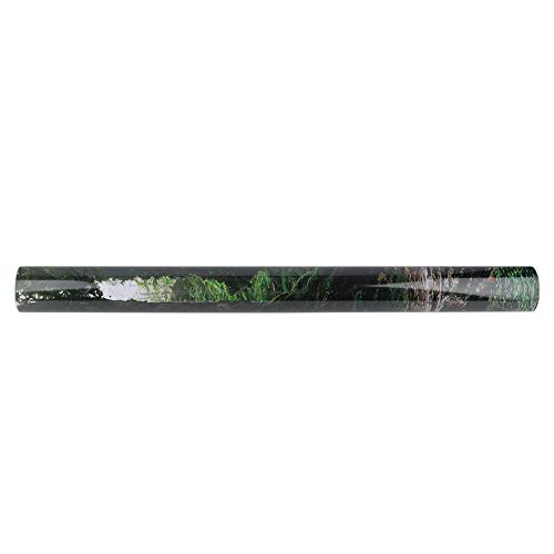 ZJchao PVC-Klebstoff Riverway Green Woods Aquarium Hintergrund Aufkleber Fischtank Dekoration Einfach Befestigen Transparente Realistische Farben wasserdichte Nicht-verabreicht von ZJchao