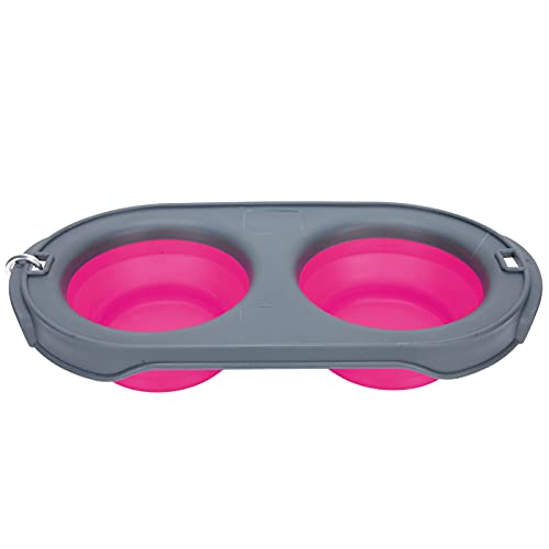 ZJchao Reiseschalen, Faltbare Doppelte Haustiernahrung Wasserversorgungswater Tragbare Hundeschale Tragbare Haustierklappschale Wasserschale für Hund für Haustier Gehen, Reisen, Wandern, Campen, ZJchao Reiseschalen, Faltbare Doppelte Haustiernahrung Wasserversorgungswater Tragbare Hundeschale Tragbare Haustierklappschale Wasserschale für Hund für Haustier Gehen, Reisen, Wandern, Campen, von ZJchao