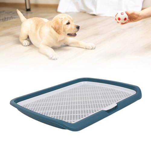 ZJchao Welpenhund -Pee -Pad -Halter, Mesh -Toilettenschale, Welpen -Töpfchen -Trainingsbox, für Kleine Hunde mit Dem Gitter Im Innenbereich Im Freien (Typ 3) von ZJchao