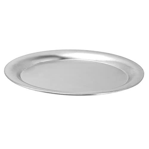 ZJchao Weniger Stahlplatten, R -Platten Weniger Stahlschale Kleine Ovale Lebensmittelschale Stahlplatte mit Spiegelpolierprozess füR Westliche Lebensmittelgerichte, B -Geschirr, Schalen, Schalen von ZJchao