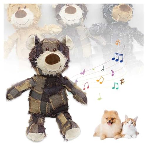 ZKXMCL Verbessertes unzerstörbares Hundespielzeug, unzerstörbarer robuster Bär, Hundespielzeug für aggressive Kauer, Quietschspielzeug, robustes Hundespielzeug, interaktives Hundespielzeug für alle ZKXMCL Verbessertes unzerstörbares Hundespielzeug, unzerstörbarer robuster Bär, Hundespielzeug für aggressive Kauer, Quietschspielzeug, robustes Hundespielzeug, interaktives Hundespielzeug für alle von ZKXMCL