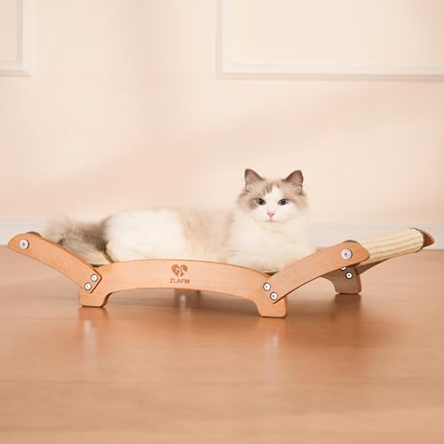 Katzenkratzbett, Katzenkratzer für Innenkatzen, Natursisal Kratzbaum für große Katzen Katzenkratzbett, Katzenkratzer für Innenkatzen, Natursisal Kratzbaum für große Katzen von ZLAFM