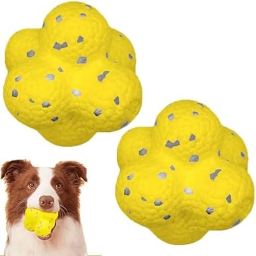 ZLFX Pfotenstern Kauzauber Ball, Pfotenstern Magic Ball, Kauzauber Ball für Hunde, Hundeball-Spielzeug für Aggressive Kauer,Hunde Ball für Große, Mittelgroße, Kleine Hunde ZLFX Pfotenstern Kauzauber Ball, Pfotenstern Magic Ball, Kauzauber Ball für Hunde, Hundeball-Spielzeug für Aggressive Kauer,Hunde Ball für Große, Mittelgroße, Kleine Hunde von ZLFX
