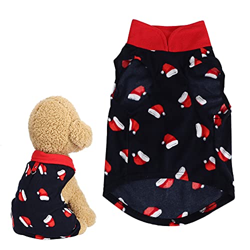 Hundekleidung für den Winter, weich, warm, für kleine Hunde, für Kamin und Welpen, Weihnachtskleidung (S) von ZLXCAOB
