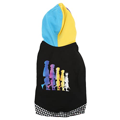 Süße modische Hundekleidung warm Dicker Haustier Hoodie Kostüm Weihnachtsfeiern täglich (XXL) von ZLXCAOB