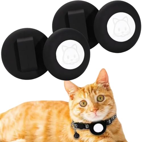 ZLXFT AirTag Hülle für Katzenhalsband, 2pcs Airtag Katzenhalsband Halter, Wasserdichte Schutzhülle für Haustierhalsband ZLXFT AirTag Hülle für Katzenhalsband, 2pcs Airtag Katzenhalsband Halter, Wasserdichte Schutzhülle für Haustierhalsband von ZLXFT