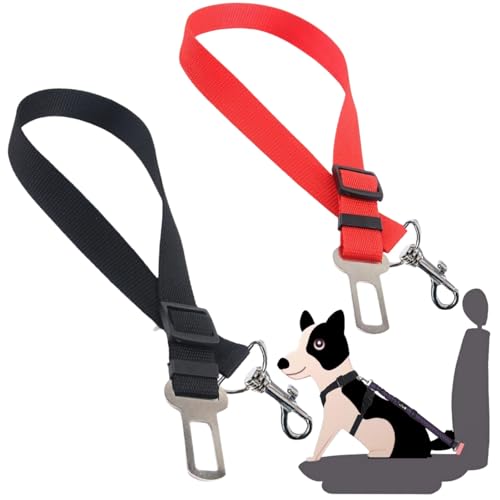 ZLXFT Auto-Hunde-Sicherheitsgurt, Verstellbarer Ripstop-Universal-Haustier-Hunde-Auto-Sicherheitsgurt, Autositz von ZLXFT