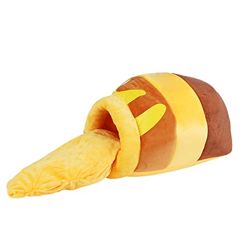 Cat Bed Cave, Cozy PP Cotton Sleeping Bag for Small Dogs and Cats, Soft, Hard and Non Slip Bottom, Comfortable Pet Bed for Indoor Use von ZLXHDL