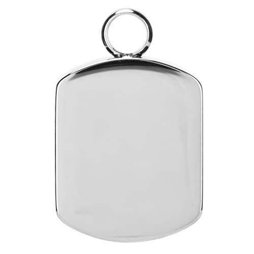 ZLXHDL Haustier-Kremationsschmuck, Elegantes Doppelseitiges Edelstahl Urnen-Medaillon für Asche, Wasserdicht und mit Schraubverschluss ZLXHDL Haustier-Kremationsschmuck, Elegantes Doppelseitiges Edelstahl Urnen-Medaillon für Asche, Wasserdicht und mit Schraubverschluss von ZLXHDL