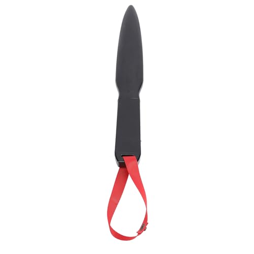 ZLXHDL Hund Break Stick für große Rassen, Nylon -Gummi -Bite -Trainingsstab mit blauem Griff und Verhaltenstraining für Lanyard Health (Schwarzer Griff rotes Lanyard) von ZLXHDL