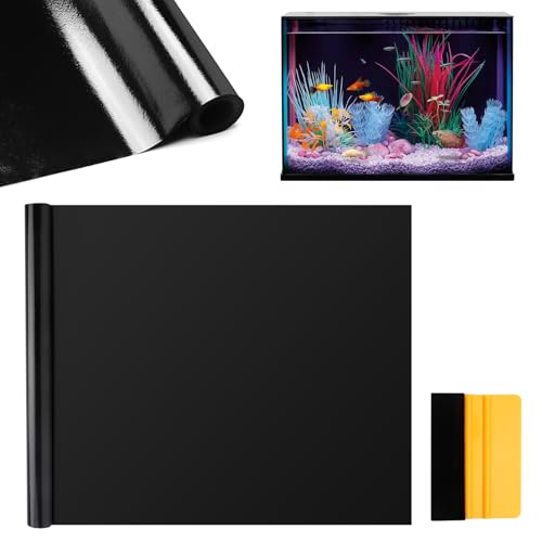 ZMDMAH Statisch Haftender Aquariumhintergrund, 40 x 200 CM Aquarium Folie Rückwand, PVC Aquarium-Aufkleber-Hintergrund Aquarium Rückwandfolie Selbstklebend Schwarzer Hintergrund für Aquarien Terrarium ZMDMAH Statisch Haftender Aquariumhintergrund, 40 x 200 CM Aquarium Folie Rückwand, PVC Aquarium-Aufkleber-Hintergrund Aquarium Rückwandfolie Selbstklebend Schwarzer Hintergrund für Aquarien Terrarium von ZMDMAH