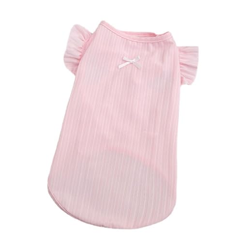 Hundeweste, Kleidung mit Schleife, für kleine Hunde, Bichon-Pullover, Outfit, atmungsaktiv, zweibeinig Hundeweste, Kleidung mit Schleife, für kleine Hunde, Bichon-Pullover, Outfit, atmungsaktiv, zweibeinig von ZMYING