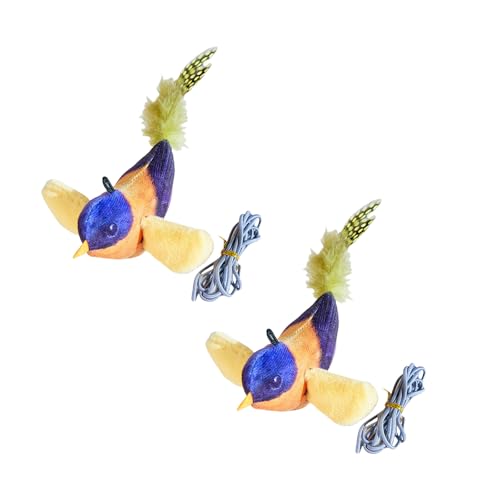 ZMYING Katzen Zwitschern Spielzeug Kauen Quietschspielzeug Vogelform Sicher Verbessern Stimmung Spielzeug mit Sound Verbessern Stimmung Kätzchen ZMYING Katzen Zwitschern Spielzeug Kauen Quietschspielzeug Vogelform Sicher Verbessern Stimmung Spielzeug mit Sound Verbessern Stimmung Kätzchen von ZMYING