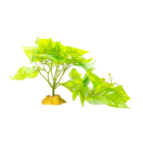 ZMYING Künstliche Reptilienpflanze für Kletterverstecke, Terrarium, Dschungel, künstliches Gras, Amphibien, Lebensraum, Ornamente von ZMYING