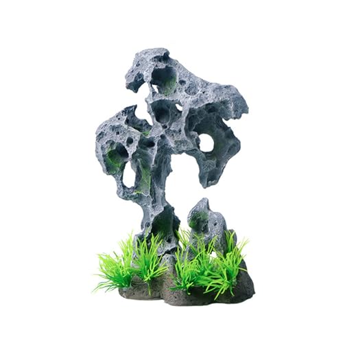 ZMYING Landschaftssteinlandschaft, Aquarium-Dekorationen für Aquarien, Terrarien, Garnelen, Gras, Felsen ZMYING Landschaftssteinlandschaft, Aquarium-Dekorationen für Aquarien, Terrarien, Garnelen, Gras, Felsen von ZMYING