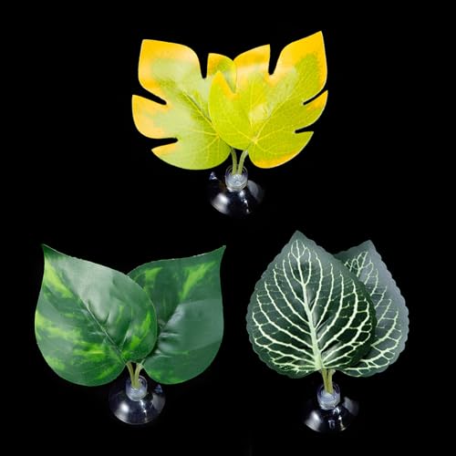 ZMYING Realistische künstliche Pflanze, Aquarien, Wassergras für Terrarien, Futterplattform, 3 Stück ZMYING Realistische künstliche Pflanze, Aquarien, Wassergras für Terrarien, Futterplattform, 3 Stück von ZMYING