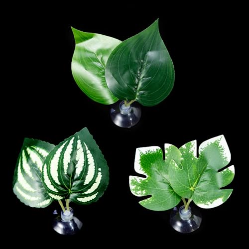 ZMYING Realistische künstliche Pflanze, Aquarien, Wassergras für Terrarien, Futterplattform, 3 Stück ZMYING Realistische künstliche Pflanze, Aquarien, Wassergras für Terrarien, Futterplattform, 3 Stück von ZMYING