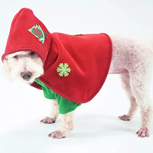 ZNZT Hundekleidung Weihnachten Hundebekleidung Weihnachten Haustier Outfit Winter Hundemantel Große Große Hundebekleidung Neujahr Haustier Kostüm Bekleidung Mantel von ZNZT