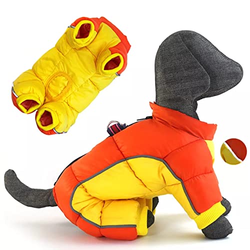 ZNZT Hundekleidung Winter-Haustier-Hundebekleidung Für Kleine Hunde Warme Welpen-Kleidung Bulldog-Kostüm Mittlerer Mantel Für Chihuahua-Hundejacke Halloween von ZNZT