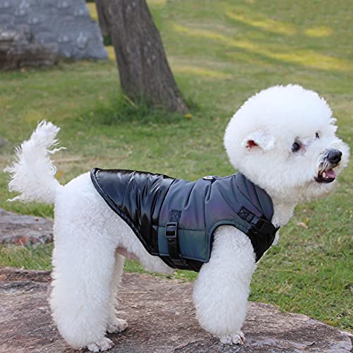 ZNZT Hundekleidung Winter Warme Hundebekleidung wasserdichte Haustierjacke Leichte Reflektierende Hundemantel Kleidung Kleidung Für Kleine Mittelgroße Hunde von ZNZT