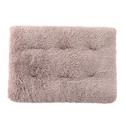 ZOCIS Hundebett, Hundekäfig-Pad, flauschig, lang, Plüsch, beruhigend, Kissen mit rutschfester Unterseite, waschbar, für große, mittelgroße Hunde und Katzen, XXL, 110 x 75 x 10 cm, Beigebraun ZOCIS Hundebett, Hundekäfig-Pad, flauschig, lang, Plüsch, beruhigend, Kissen mit rutschfester Unterseite, waschbar, für große, mittelgroße Hunde und Katzen, XXL, 110 x 75 x 10 cm, Beigebraun von ZOCIS