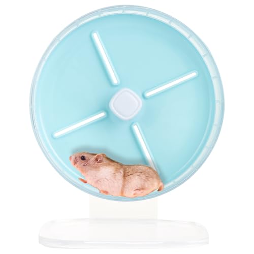 ZOFUN Hamsterrad, 20 cm kleine Haustiere Laufrad mit verstellbarem Ständer, Dual-Lager, leises Hamsterrad, breiteres Laufrad für Chinchilla, Rennmäuse, Mäuse, Zwergsyrische Hamster ZOFUN Hamsterrad, 20 cm kleine Haustiere Laufrad mit verstellbarem Ständer, Dual-Lager, leises Hamsterrad, breiteres Laufrad für Chinchilla, Rennmäuse, Mäuse, Zwergsyrische Hamster von ZOFUN