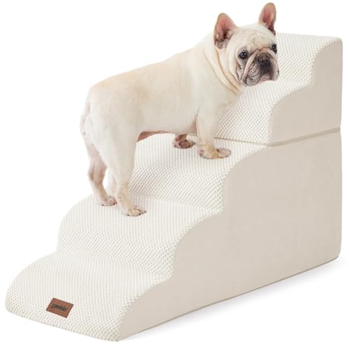 ZOMISIA Hundetreppe XP Beige 5 Stufen US von ZOMISIA