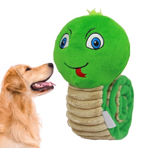 ZONEWD Schnüffelschlangenspielzeug, Schnüffelschlange für Hunde - Interaktives Spielzeug zum Verstecken von Leckerli mit langsamem Futter | Effektives Slow-Food-Training, von ZONEWD