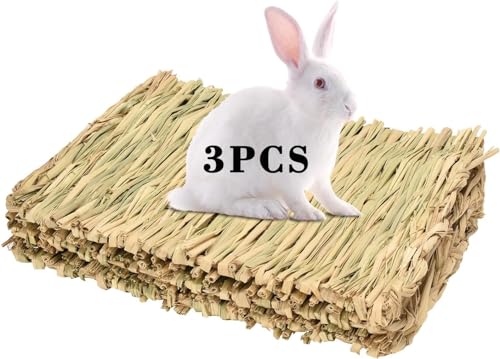 ZONGHUN Grasmatte für Kaninchen, Kaninchen, Heumatte, Kleintierkäfige, Heumatte, Kaninchengrasmatte, Nist- und Spielzeug für Meerschweinchen, Papagei, Kaninchen, Hamster, Chinchilla, Eichhörnchen, 3 ZONGHUN Grasmatte für Kaninchen, Kaninchen, Heumatte, Kleintierkäfige, Heumatte, Kaninchengrasmatte, Nist- und Spielzeug für Meerschweinchen, Papagei, Kaninchen, Hamster, Chinchilla, Eichhörnchen, 3 von ZONGHUN