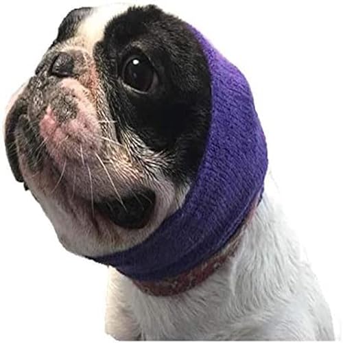 Happy Hoodie Hunde-Kapuze, reduziert Stress und Angst, Zwei Größen, Violett (Small) von ZONI PETS