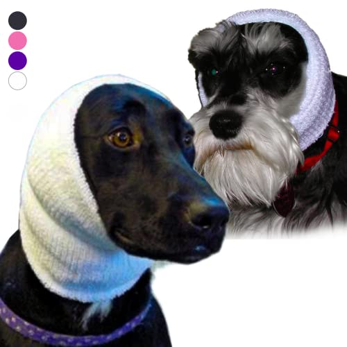 ZONI PETS The Original Happy Hoodie für Hunde & Katzen – seit 2008 – 2er-Pack (1 klein, 1 groß) – Das Wunderwerkzeug zur Fellpflege und zum Trocknen von Angstzuständen und Beruhigung von Hunden von ZONI PETS