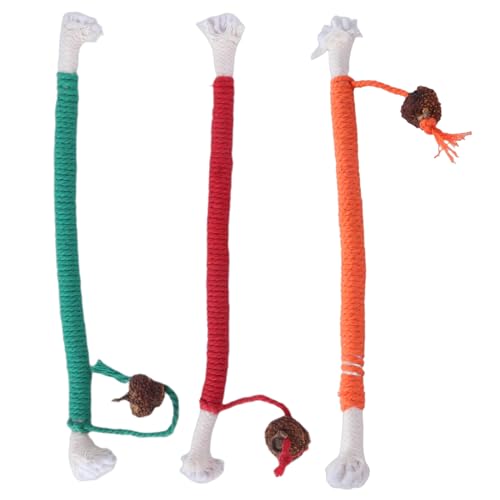 ZOOMIMI 1 Stück/3 Stück Bunte Katzen Baumwollseil Spielzeug Kauspielzeug Lustiges interaktives Kauspielzeug für kleine Katzen Zähneschleifwerkzeug ZOOMIMI 1 Stück/3 Stück Bunte Katzen Baumwollseil Spielzeug Kauspielzeug Lustiges interaktives Kauspielzeug für kleine Katzen Zähneschleifwerkzeug von ZOOMIMI