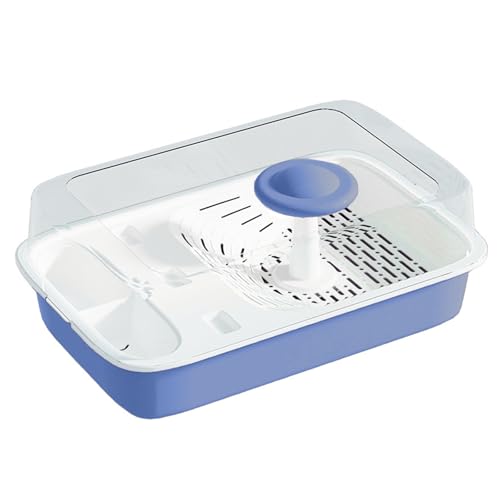 ZOOMIMI Trennbare Schildkröten-Tanks Terrarien mit Sonnenplattform Fluchtschildkröten Aquarien Terrapins Waschbecken mit Dusche ZOOMIMI Trennbare Schildkröten-Tanks Terrarien mit Sonnenplattform Fluchtschildkröten Aquarien Terrapins Waschbecken mit Dusche von ZOOMIMI