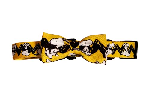 ZOOZ PETS Fliege für Hund und Katze - Offiziell lizenzierte Peanuts - Hochwertiges und langlebiges Material - Stylisch und leicht zu waschen - Verschiedene Größen und Farben (L, Charlie Brown Yellow) ZOOZ PETS Fliege für Hund und Katze - Offiziell lizenzierte Peanuts - Hochwertiges und langlebiges Material - Stylisch und leicht zu waschen - Verschiedene Größen und Farben (L, Charlie Brown Yellow) von ZOOZ PETS