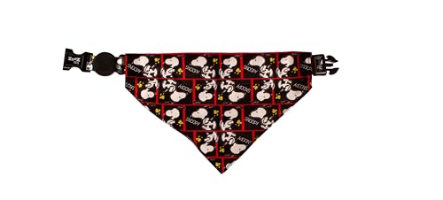 ZOOZ PETS Dog Bandana - Offiziell lizenzierte Peanuts - Hochwertiges & langlebiges Material - Einzigartiger Stil - Verschiedene Größen & Farben Tierbesitzer (L, Film Black) ZOOZ PETS Dog Bandana - Offiziell lizenzierte Peanuts - Hochwertiges & langlebiges Material - Einzigartiger Stil - Verschiedene Größen & Farben Tierbesitzer (L, Film Black) von ZOOZ PETS