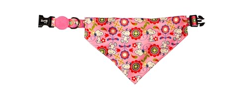ZOOZ PETS Dog Bandana - Offiziell lizenzierte Peanuts - Hochwertiges & langlebiges Material - Einzigartiger Stil - Verschiedene Größen & Farben Tierbesitzer (S, Pink Flower) ZOOZ PETS Dog Bandana - Offiziell lizenzierte Peanuts - Hochwertiges & langlebiges Material - Einzigartiger Stil - Verschiedene Größen & Farben Tierbesitzer (S, Pink Flower) von ZOOZ PETS