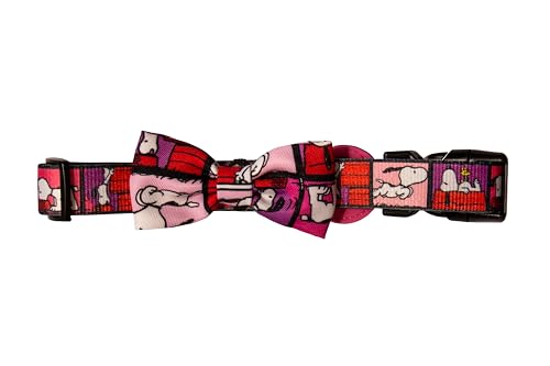 ZOOZ PETS Fliege für Hund und Katze - Offiziell lizenzierte Peanuts - Hochwertiges und langlebiges Material - Stylisch und leicht zu waschen - Verschiedene Größen und Farben (S, Film Color Pink) ZOOZ PETS Fliege für Hund und Katze - Offiziell lizenzierte Peanuts - Hochwertiges und langlebiges Material - Stylisch und leicht zu waschen - Verschiedene Größen und Farben (S, Film Color Pink) von ZOOZ PETS