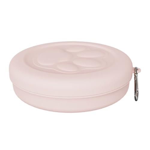 Hundenapf mit Deckel, tragbare Haustier-Reisenäpfe, Wasser-Futternäpfe für Katzen und Kleintiere, Reisen, Reise-Wasserflasche, tragbare Haustier-Trink-Futterspender Hundenapf mit Deckel, tragbare Haustier-Reisenäpfe, Wasser-Futternäpfe für Katzen und Kleintiere, Reisen, Reise-Wasserflasche, tragbare Haustier-Trink-Futterspender von ZORESCOLEO
