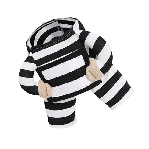 Lustiges Haustierkostüm für Häftlinge, maschinenwaschbar, für formelle Anlässe und Themenveranstaltungen, Hundegefangenen-Outfit Lustiges Haustierkostüm für Häftlinge, maschinenwaschbar, für formelle Anlässe und Themenveranstaltungen, Hundegefangenen-Outfit von ZORESCOLEO