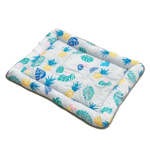 Weiche Kissen für Haustiere, kühlendes Bett, geeignet für kleine bis große Katzen, atmungsaktiv, waschbar, kühlendes Hundebett Weiche Kissen für Haustiere, kühlendes Bett, geeignet für kleine bis große Katzen, atmungsaktiv, waschbar, kühlendes Hundebett von ZORESCOLEO