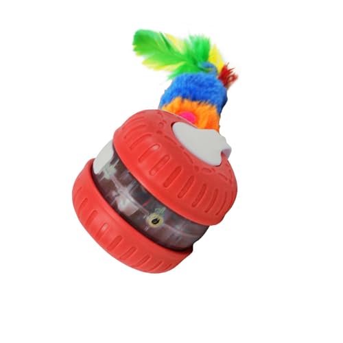 ZORESCOLEO Automatisches Spielzeug für Katzen, interaktiver Spaß, Teasingball, lustige Übung für Indoor-Katzen, Spieljagd, elektrische Katzen, automatisch rotierender Chaser ZORESCOLEO Automatisches Spielzeug für Katzen, interaktiver Spaß, Teasingball, lustige Übung für Indoor-Katzen, Spieljagd, elektrische Katzen, automatisch rotierender Chaser von ZORESCOLEO
